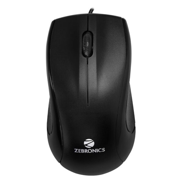 Zebronics Wired Keyboard and Mouse Combo with 104 Keys and a USB Mouse with 1200 DPI - Image 4