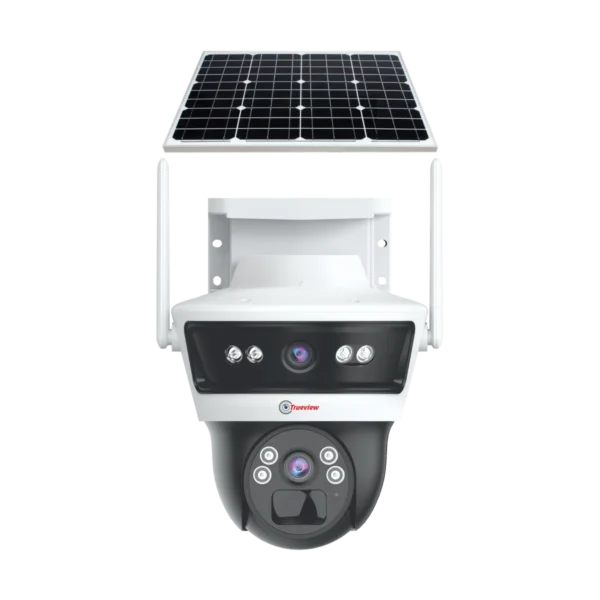 Trueview T18200 4G Mini PT Solar Linkage 3MP+3MP Dual Intelligent Security Camera  (64GB, 1 Channel) - Image 2