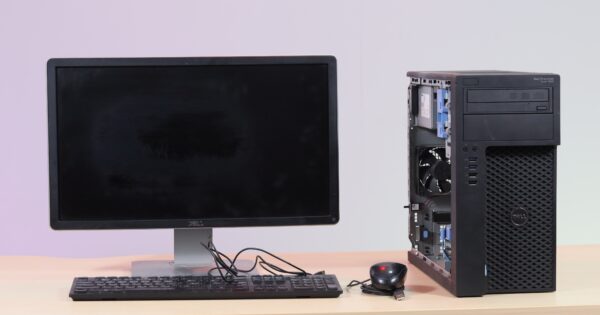 SECOND HAND DELL PRECISION TOWER 3620, INTEL I7 6TH GEN, 16GB RAM, 512GB SSD, 4GB GRAPHICS - FULL SET - Image 3