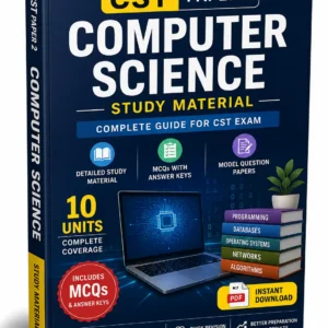 CST CST Paper 2 Computer Science Study Material & Model Question Papers – Complete PDF